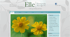 Desktop Screenshot of elletherapeutic.com